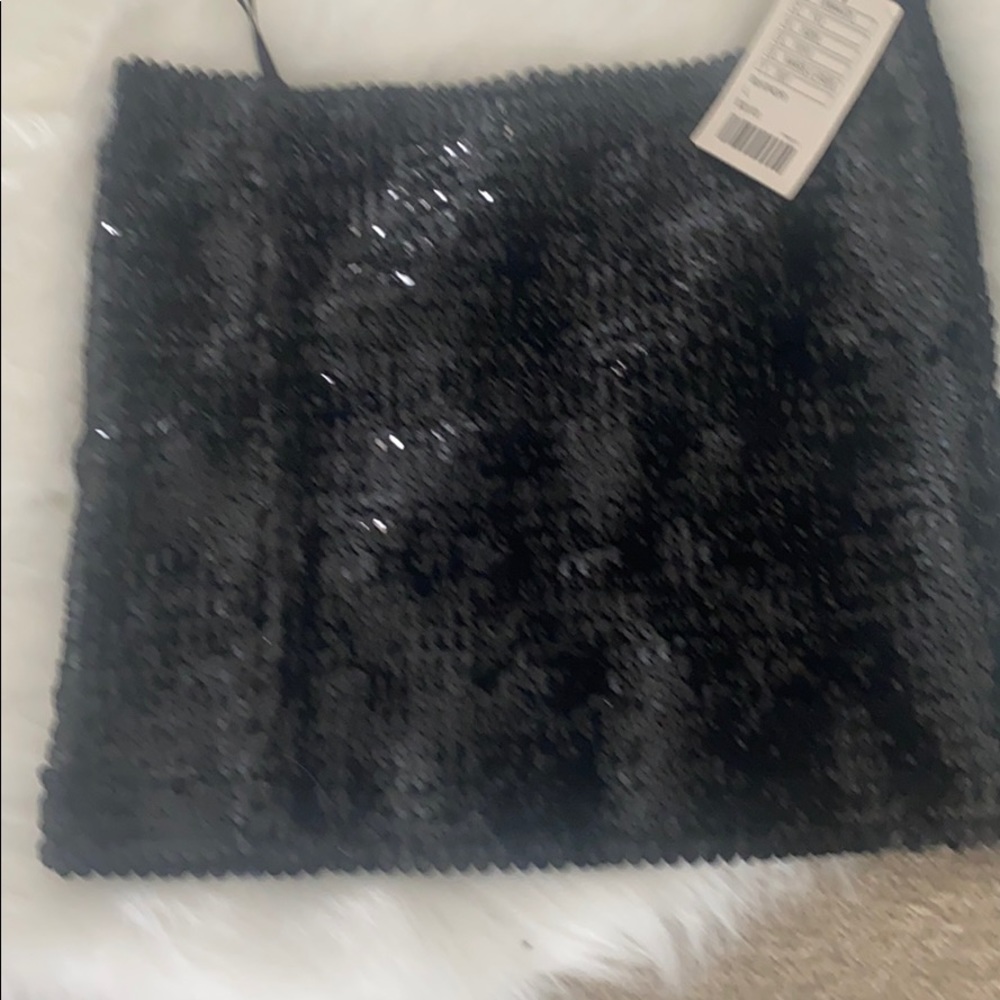 Sequin tube top